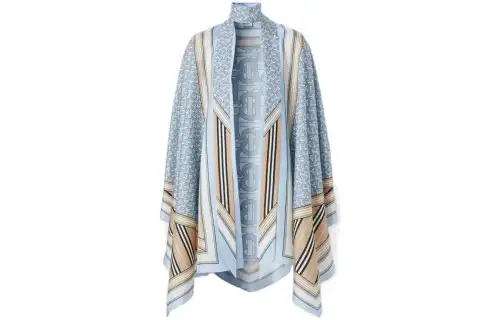 Burberry Cloaks Women's Blue