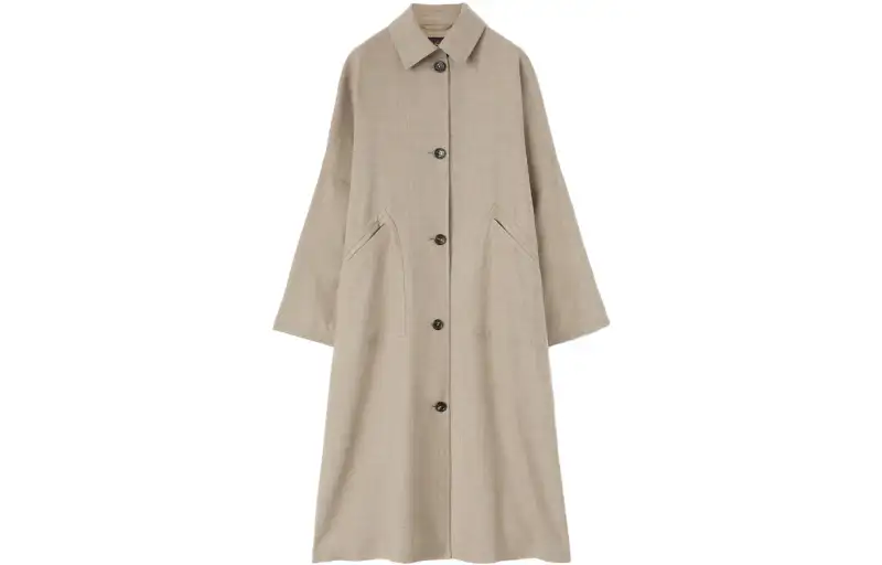Loro Piana Coat Women's Light Viskut Pattern