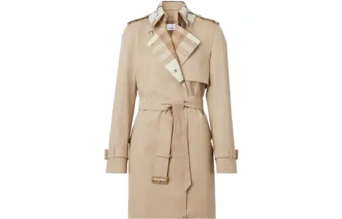 Burberry SS22 Trench Coat Women's Soft Tawny