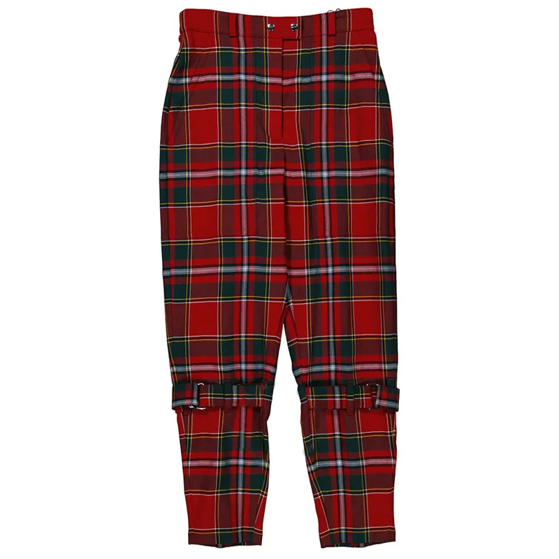 Burberry Casual Pants Women's Red