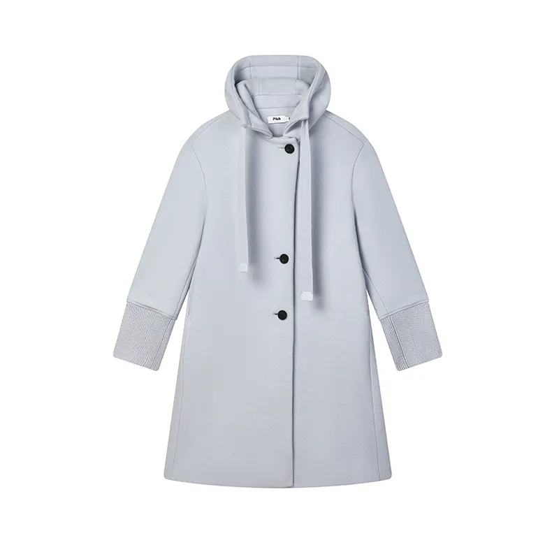 FILA Coat Women's Dusty Blue Heather Gray