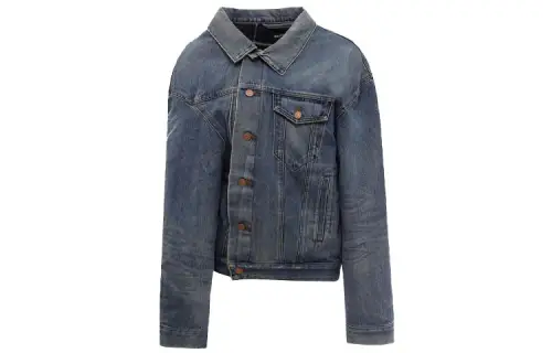 Balenciaga Deconstructed Jacket 'Blue'