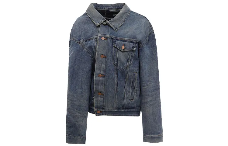 Balenciaga Deconstructed Jacket 'Blue'