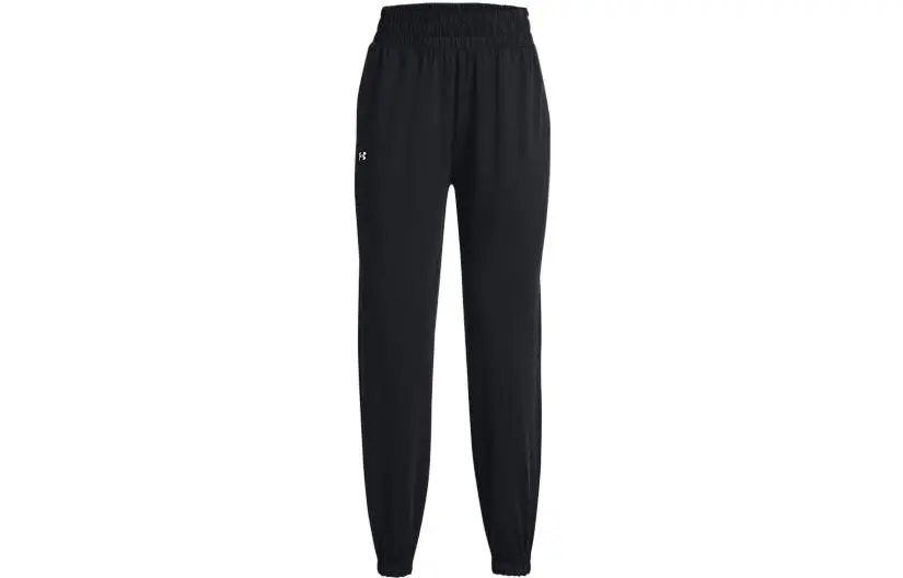 Under Armour Project Knitted Sweatpants Women's Black Moderate Cuffed Pants
