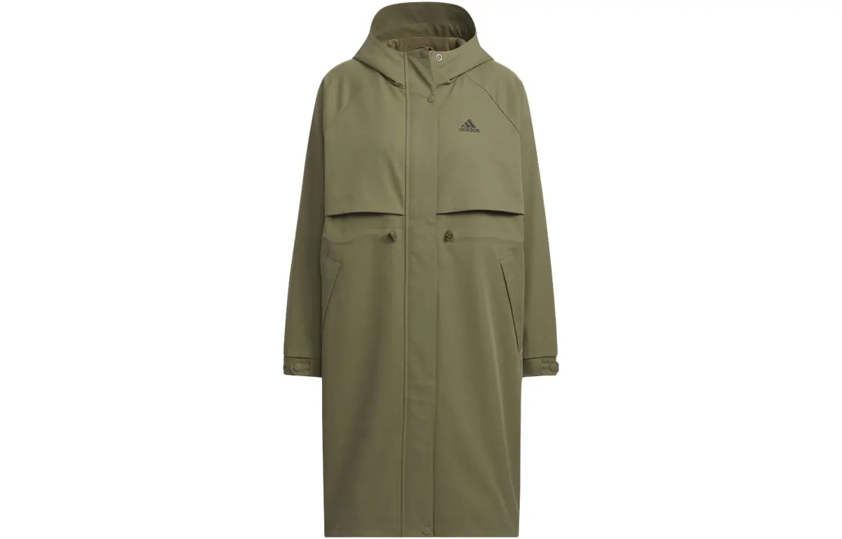 Adidas Sport Performance Trench Coat Women's Green