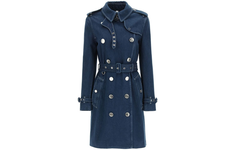 Burberry SS21 Trench Coat Women's Blue