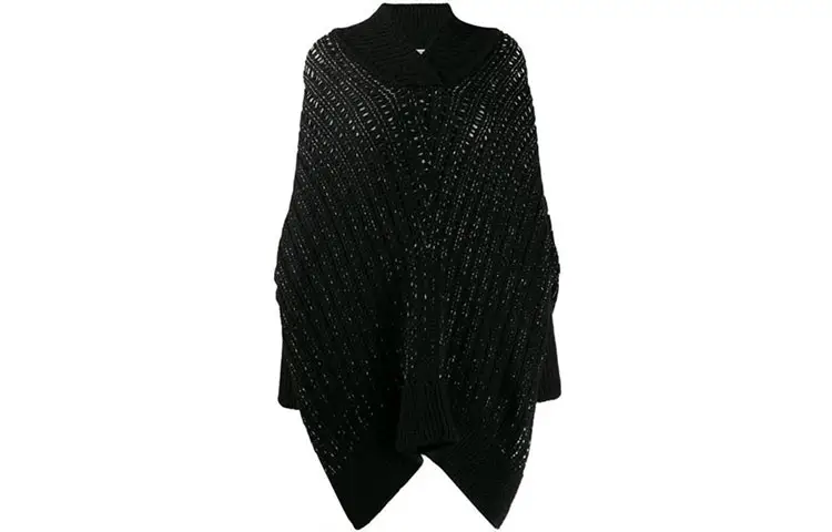 SAINT LAURENT Cloaks Women's Black Moderate