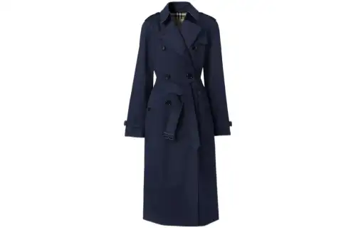 Burberry FW22 Trench Coat Women's Dark Blue