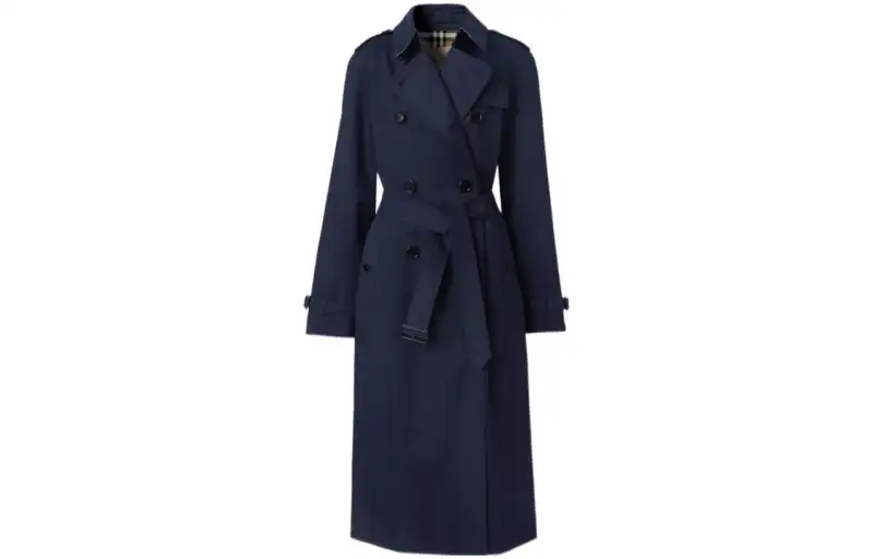 Burberry FW22 Trench Coat Women's Dark Blue