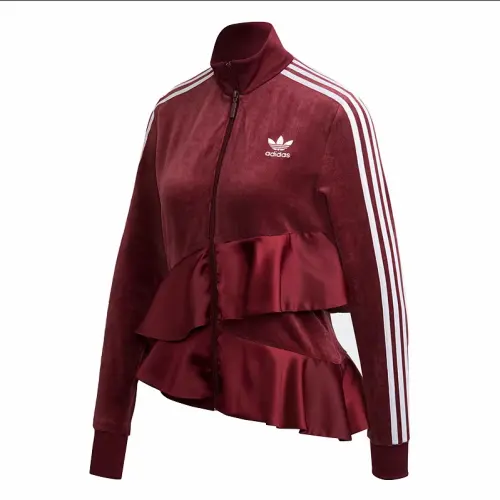 Adidas Originals Velvet feel Coat Women's Burgundy