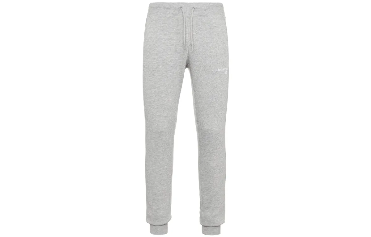 New Balance Knitted Sweatpants Women's Gray Moderate Cuffed Pants