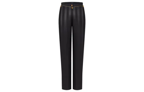 LOUIS VUITTON FW22 Casual Pants Women's Black