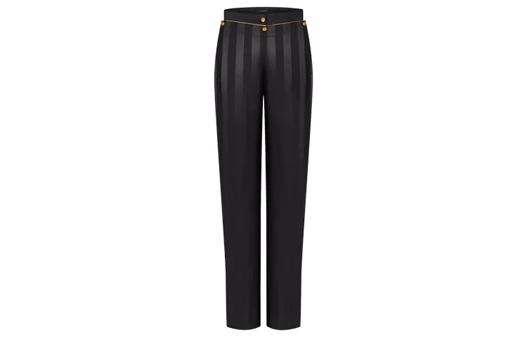 LOUIS VUITTON FW22 Casual Pants Women's Black