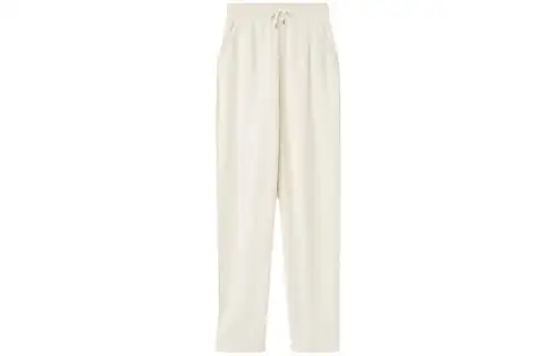 Loro Piana Casual Pants Women's Beige Moderate Straight Fit Pants