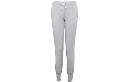 Converse Chuck Knitted Sweatpants Women's Gray Moderate Cuffed Pants