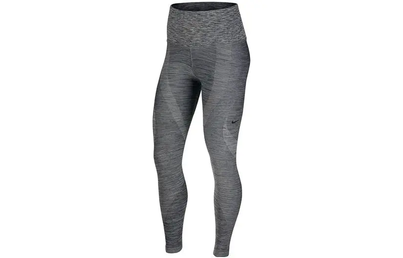 Nike Knitted Sweatpants Women's Gray Moderate Tapered Pants