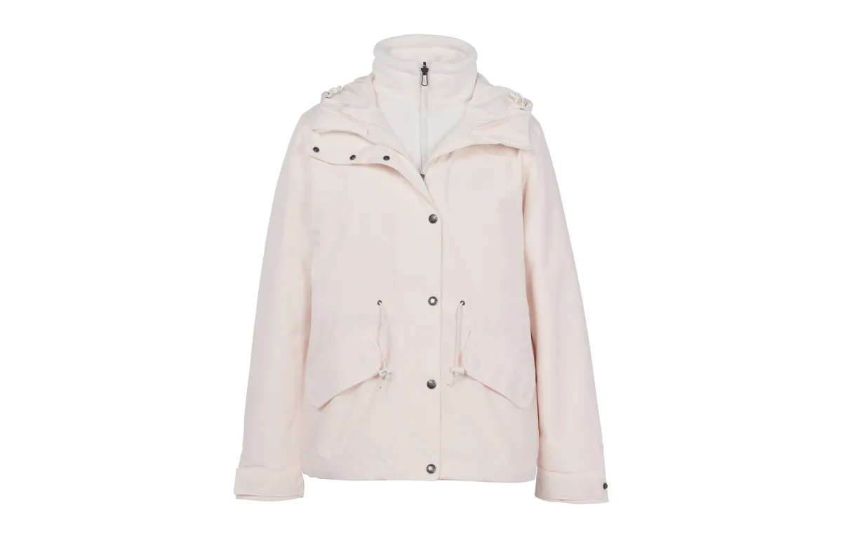 THE NORTH FACE Urban Exploration FW22 Waterproof, Windproof, And Breathable Windbreaker Jacket Women's Ecru