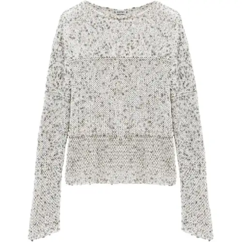 LOEWE Paula's Ibiza SS25 Knitwear Women's White