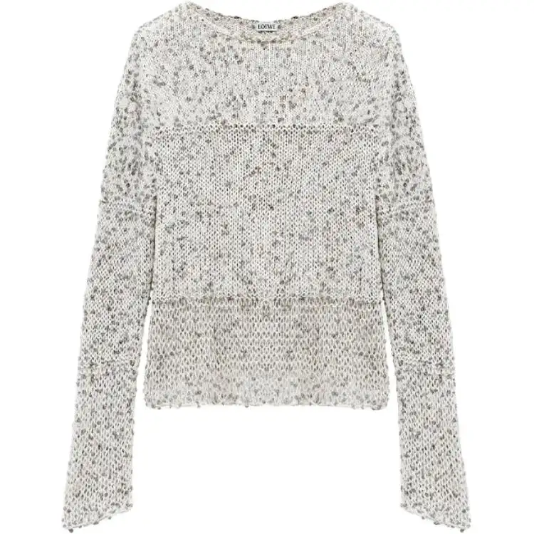 LOEWE Paula's Ibiza SS25 Knitwear Women's White