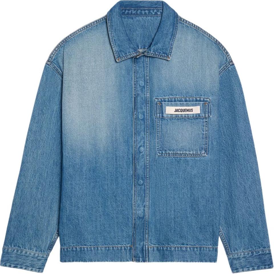 Jacquemus La Chemise De Nimes Shirt 'Pink'