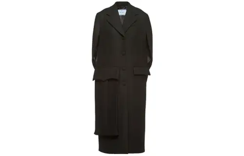 PRADA Cloaks Women's Black Moderate