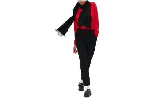 UNIQLO Casual Pants Women's Black Moderate Straight Fit Pants