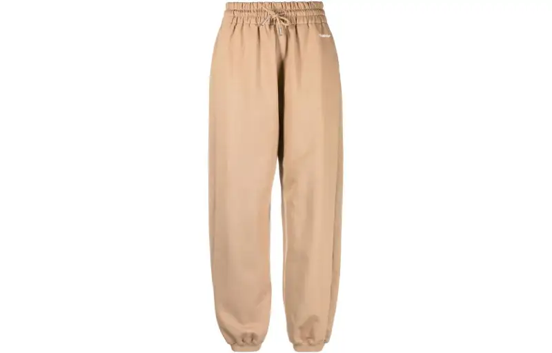 OFF WHITE Embroidered Logo Track Pants 'Brown/White'