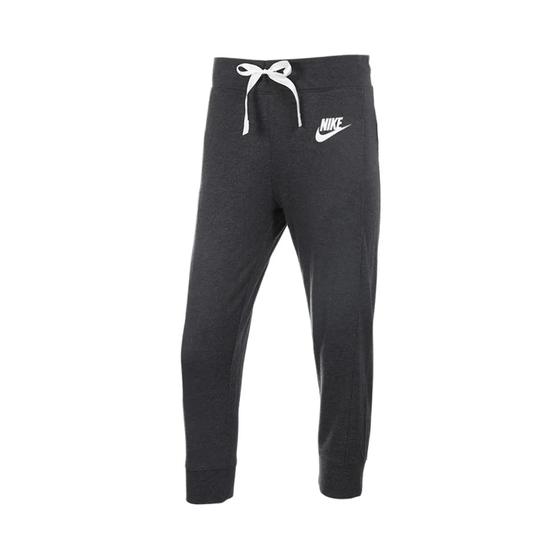 Nike Women'ss Letter Logo Knit Sweatpants 'Black/Gray'