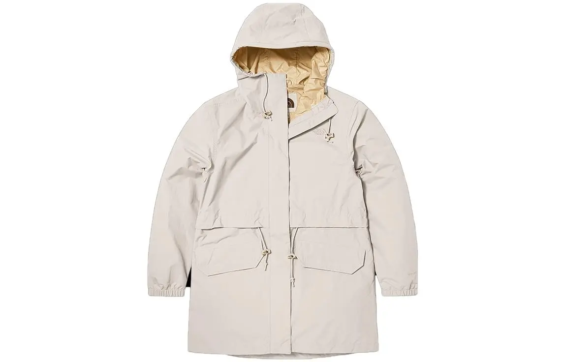 THE NORTH FACE Waterproof Windbreaker Jacket Women's Ecru