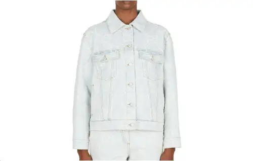 GUCCI SS23 Denim Jacket Women's Light Blue