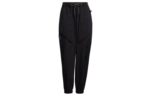 Adidas Originals Cargo Pants Women's Black Moderate Cuffed Pants