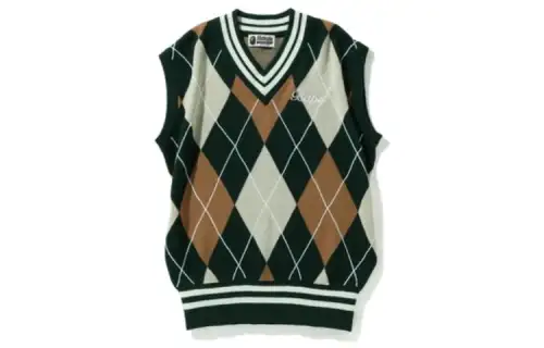 A BATHING APE Vests Women's V Neck Moderate Other