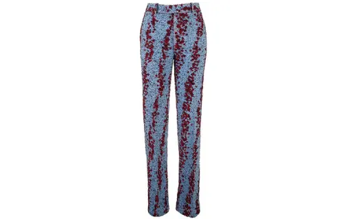 Bottega Veneta Color Block Casual Pants Women's