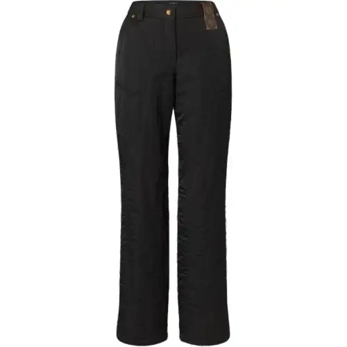 LOUIS VUITTON Crinkled Nylon Flared Ski Pants
