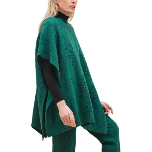 HERMES FW24 Cloak Women's Green