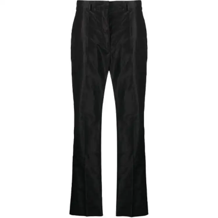 PRADA Casual Pants Women's Black Moderate Slim Fit Pants