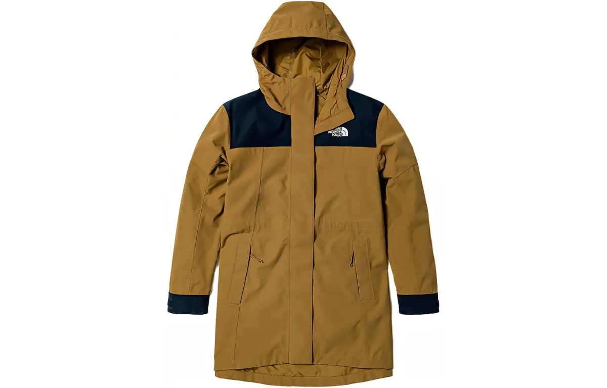 THE NORTH FACE Urban Exploration Waterproof, Windproof, And Breathable Windbreaker Jacket Women's Brown