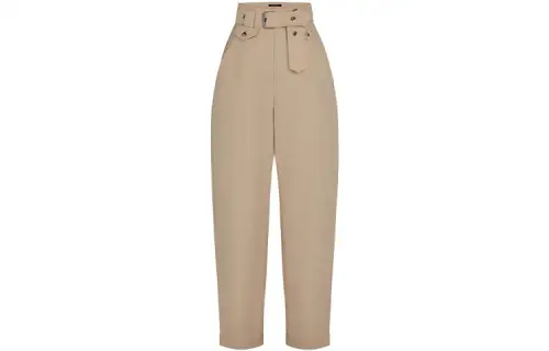 LOUIS VUITTON Casual Pants Women's Khaki