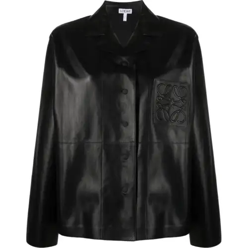 LOEWE Anagram Leather Shirt
