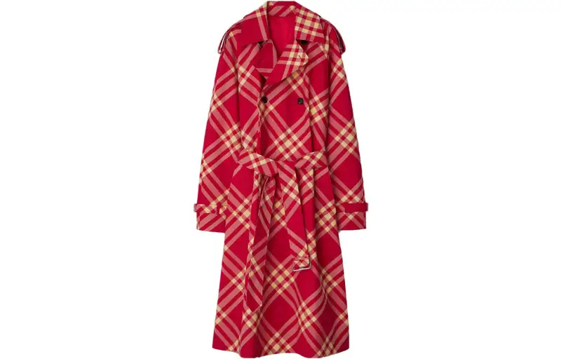 Burberry Trench Coat Women's Red Mailbox