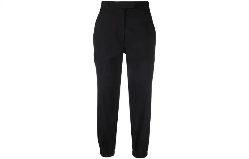 PRADA SS22 Knitted Sweatpants Women's Black