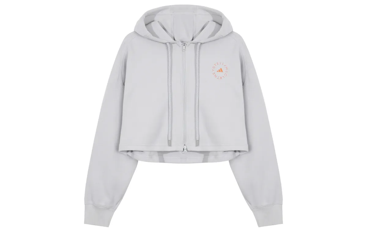 Adidas X Stella McCartney Cropped Coat Women's Gray