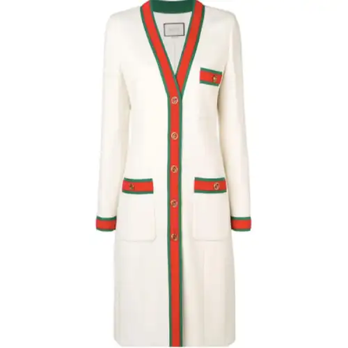 GUCCI Coats Women's White Moderate