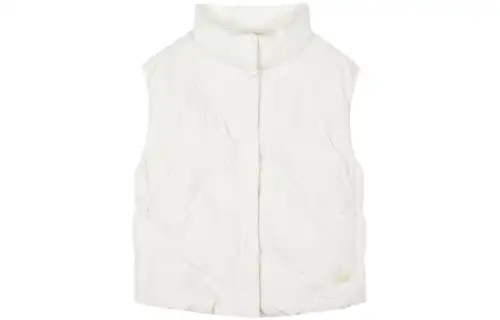 Skechers Colorful Down Vests Women's White/0211 Stand Collar Moderate Other