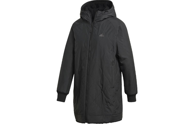 Женская куртка adidas W REV SHERP JKT (черная)