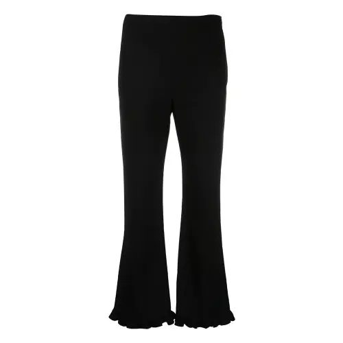 MIU MIU SS22 Casual Pants Women's Black