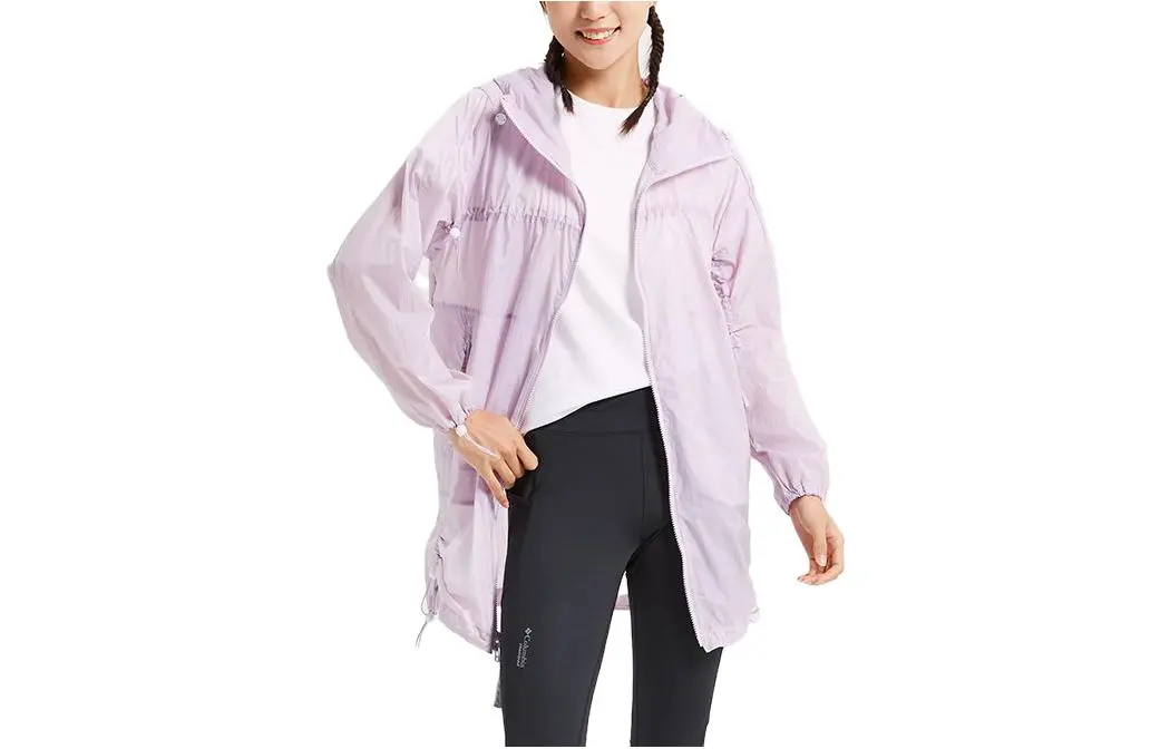 Columbia Dust Resistant Windproof UV Protection Sun Protection Clothing Women's Purple