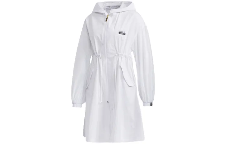 Adidas Originals Trench Coat Women's White
