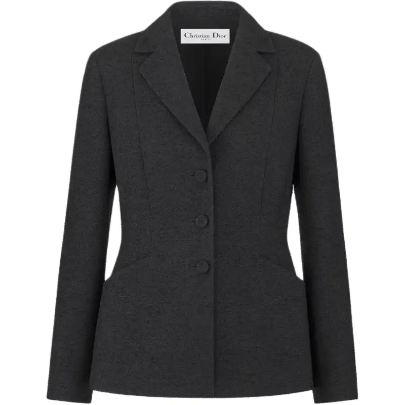 Christian DIOR Single Breasted Bar Jacket