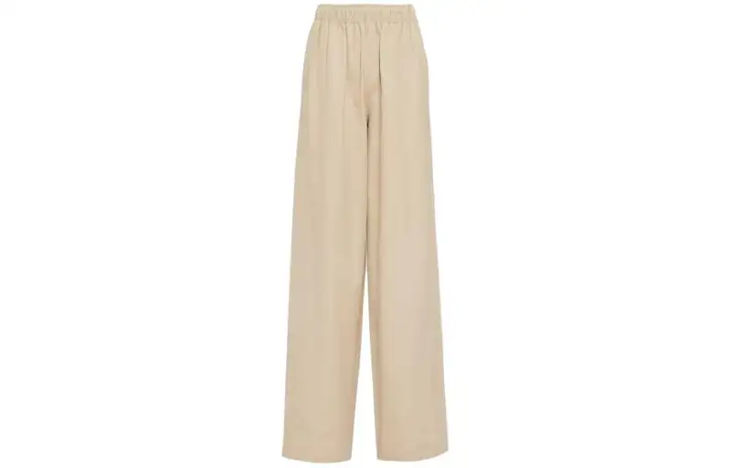 PRADA Poplin Palazzo Pants